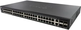 Cisco SG350X-48MP / 48 Port Gigabit Switch / 2x combo 10 Gbit SFP+ / 2x SFP+ / PoE / QoS / VLAN (SG350X-48MP-K9-EU)
