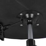 Dětská židle, houpací mechanismus, fialová síťovina, KA-K2006 PUR