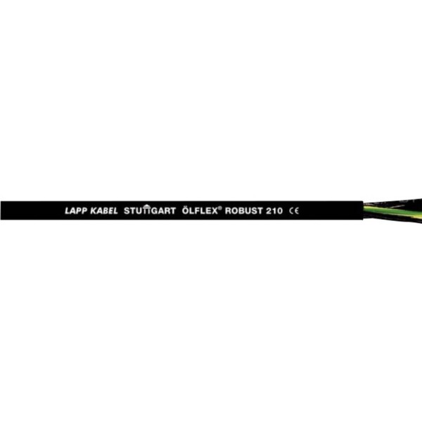 LAPP ÖLFLEX® ROBUST 210 21931/1000 řídicí kabel 4 G 1.5 mm², 1000 m, černá