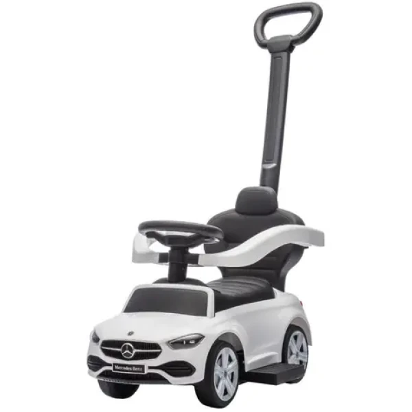 Buddy Toys Odrážedlo Mercedes Benz C-Class 3v1 bílá