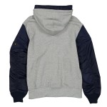New Era Pánská bunda Detroit Tigers MLB Alpha Industries MA-1 Full-Zip Fleece Velikost: 2XL