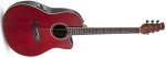 Applause AB24II CS Mid Cutaway Ruby Red Satin