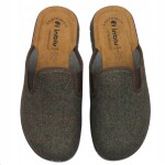 Bačkory INBLU BG 59-043 pánské na doma tmavě hnědé