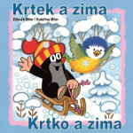 Krtek a zima - omalovánky čtverec - Zdeněk Miler