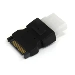 StarTech Napájecí adaptér SATA - LP4 černá / Adaptér / SATA 15-pin LP4 4-pin (LP4SATAFM)