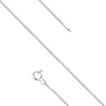 LUNICA Stříbrný řetízek BOX 45cm 0132 Ag 925; ≤1,1 g.