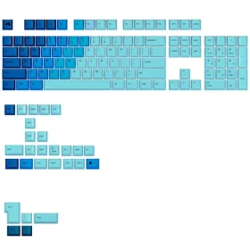 Glorious vyměnitelné klávesy GPBT Gradient (ANSI US) - Ocean / PBT / 131 ks / ANSI US layout / Cherry MX(+) (GLO-KB-ACC-KC-GPBT-GR-OCN-US)