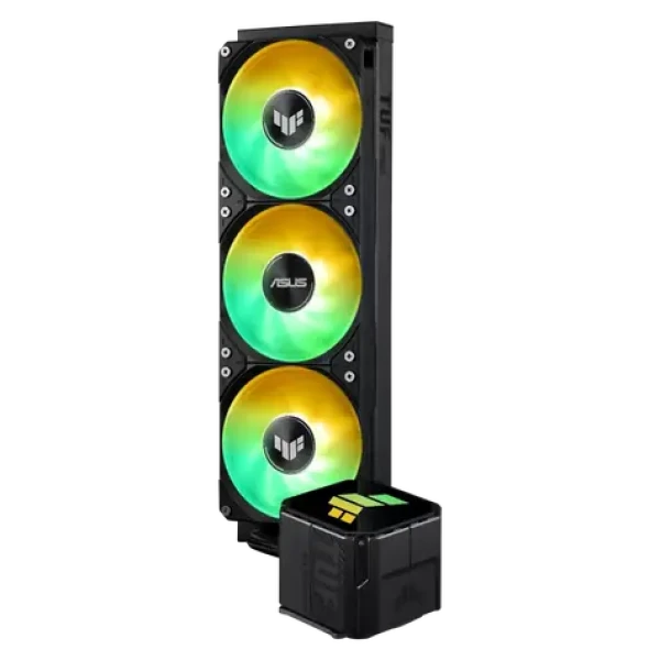 ASUS TUF GAMING LC III 360 ARGB černá / Komplet vodního chlazení CPU / 3x 120mm / 650–2600 RPM / 90,78 CFM / 37,4 dB (90RC0191-B0EAY0)