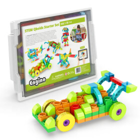 Engino STEM Qboidz Starter Set 139 dílků