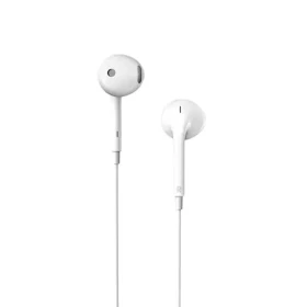 EDIFIER P180 Plus Wired Earphones bílá / sluchátka s mikrofonem / 3.5mm jack / 1.2m (6923520241798)