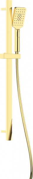DEANTE - Alpinia gold Sprchový set, 3-funkční, s posuvnou tyčí NGA_Z52K
