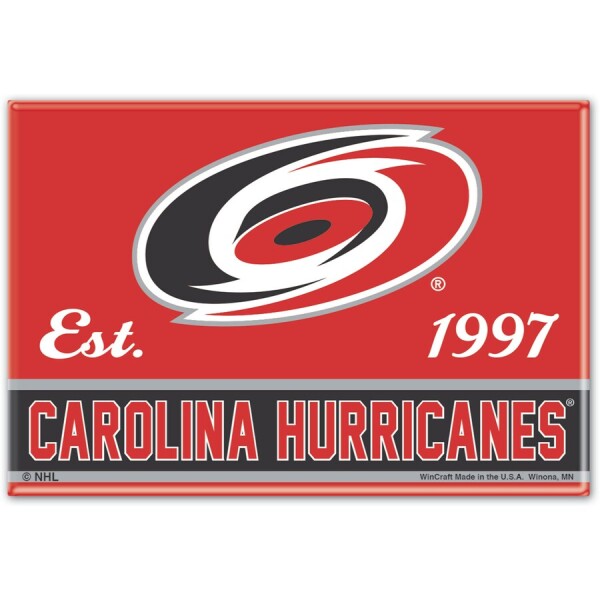 Wincraft Magnetka na Lednici Carolina Hurricanes NHL