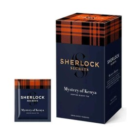 Sherlock Secrets Mystery of Kenya porcovaný čejný čaj 22 sáčků
