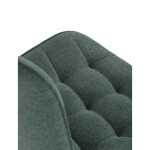 Jídelní židle, zelená, látka, HC-462 GRN2