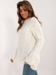 Jumper BA SW 0574.44 ecru jedna velikost