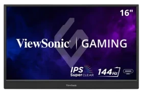 15.6" ViewSonic VX1654 černá / IPS / 1920 x 1080 / 16:9 / 6ms / USB-C / přenosný (VX1654)
