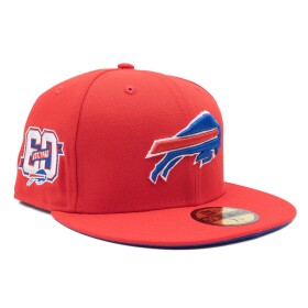 New Era Pánská kšiltovka Buffalo Bills NFL 60th Anniversary 59FIFTY Fitted - Červená Velikost: 7