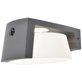 Lutec MOON 6906001118 venkovní solární nástěnné osvětlení 9.50 W neutrální bílá antracitová