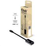 CLUB3D CAC-1180 aktivní redukce mini DisplayPort 1.4 na HDMI 2.0 černá / 8k 60Hz / 4K 120 Hz (CAC-1180)