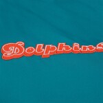 Mitchell & Ness Pánská bunda Miami Dolphins NFL Throw it Back Heavyweight Satin Velikost: 2XL