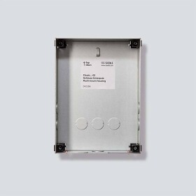 Siedle 210007731-00 příslušenství domovní telefon montážní příslušenství stříbrná