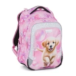 Bagmaster LUMI 26 A školní batoh – pejsek Růžová 23 l 230401