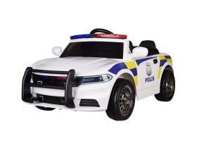Mamido Elektrické autíčko Policie USA bílé JC-666
