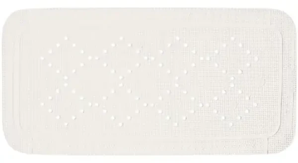 Spirella ALASKA protiskluzová podložka do vany bílá / PVC / 71 x 36 cm