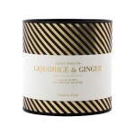 Nicolas Vahé Organický bylinný čaj Lékořice a Zázvor – 20 x 1,5 g, zlatá barva, papír