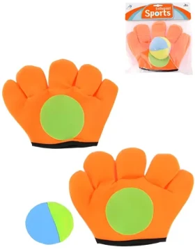 Catch Ball rukavice se suchým zipem oranžová