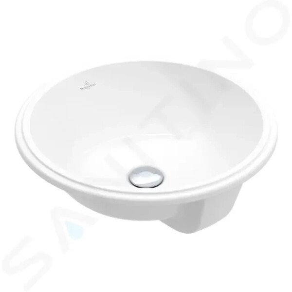 VILLEROY & BOCH - Architectura Vestavné umyvadlo, průměr 400 mm, bez přepadu, alpská bílá 5A754601