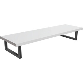 CERANO - Deska pod umyvadlo Navira Pro + 2 konzole pod desku - bílá matná - 100x46x3,6 CER-606012