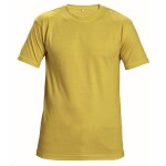 Triko TEESTA unisex žluté s krátkým rukávem 100% bavlna XL žluté