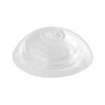 Zarážka dveřní, 30 mm, transparentní,