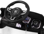 Mamido Elektrické autíčko sportovní Rapid Racer bílý