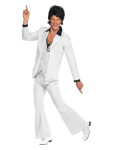 Smiffys Kostým Oblek 70. léta - bílý Velikost: M