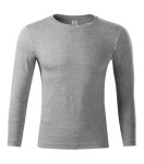Progress LS triko unisex tmavě šedý melír S
