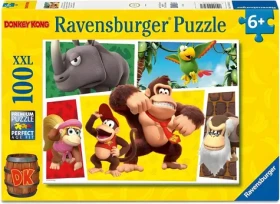 RAVENSBURGER Puzzle Donkey Kong: Opice jsou na svobodě XXL
