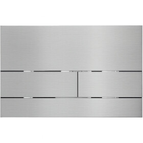 CERANO - Ovládací tlačítko splachování Line k WC modulu Profi - nerezová ocel - nerez CER-8050BD80366