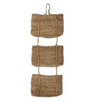 House Doctor Úložné závěsné košíky Ramla Natural, přírodní barva, textil