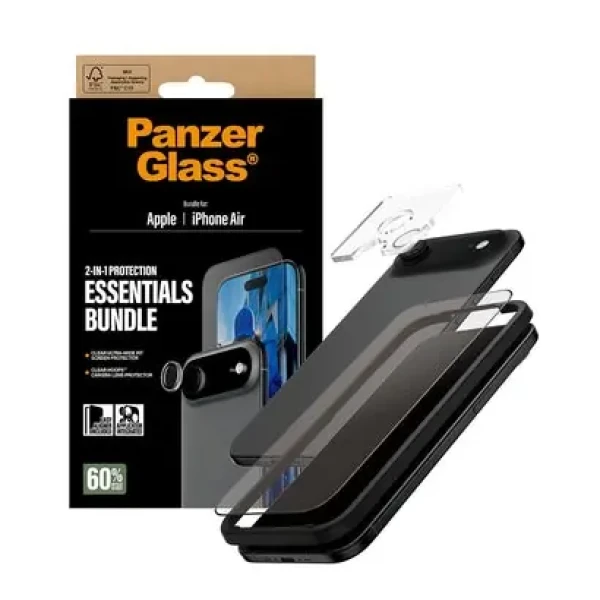 PanzerGlass Bundle Essentials 2v1 pro iPhone 17 Air (PG78981)