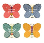 Blossombs Semínka divokých květin Butterfly zelená, multi barva, papír