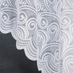 Žakárová záclona KINGA na okno 300 x 160 cm