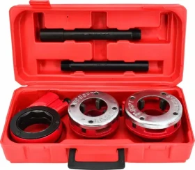 AWTools AW20615 / Závitořez na trubky / 2 ks / 1-1/2", 2" / v kufříku (AW20615)