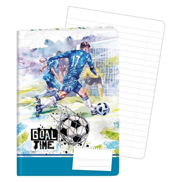 Sešit A6, 40 listů, typ 644 Goal Time