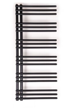 Radiátor kombinovaný SAT HTO 114x50 cm černá matná SATRAHTO5001140BL SATRAHTO5001140BL