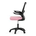 Dětská židle, houpací mechanismus, růžová síťovina, KA-K2006 PINK