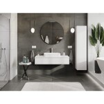 MEXEN/S - Orio koupelnová skříňka pod umyvadlo 120, 1 šuplík, bílá mat 91A10-12023-1-BF01