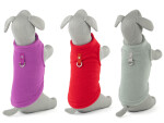 Fleece mikina pro psa s poutkem Barva: Zelená, Délka zad (cm): 31, Obvod hrudníku: 42 - 48 cm