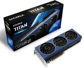 SPARKLE Intel Arc A770 TITAN OC Edition 16G / 2100 MHz / 16GB GDDR6 / 256-bit / 1xHDMI + 3x DP / (8+8) (SA770T-16GOC)